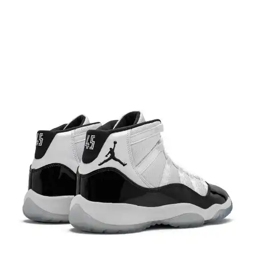 air jordan 11 aj11 乔11 high 康扣45号 后跟concord 复刻黑白 高帮