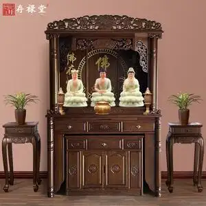 佛桌大型神台柜神龛供佛柜家用佛龛立柜供台财神柜佛像供奉台神位