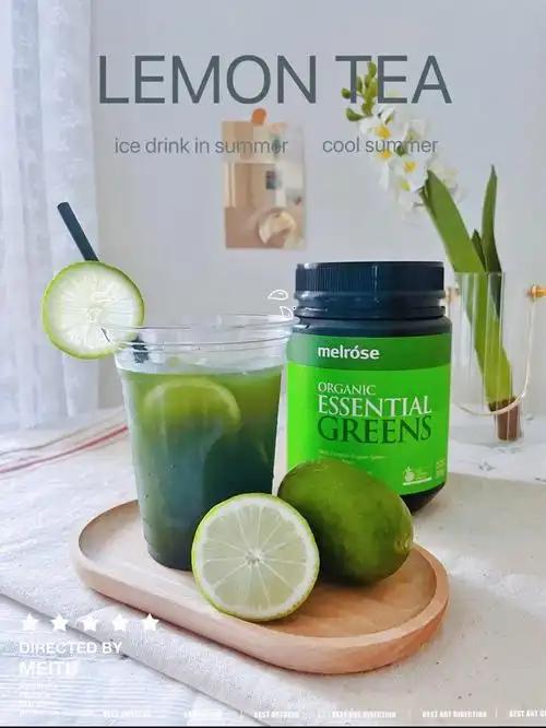 好喝又健康的melrose泰式手打柠檬茶来啦