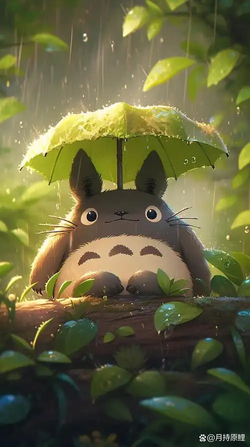 治愈系可爱龙猫 可爱,呆萌的龙猫 给人一种温暖,安全感 治愈一天的