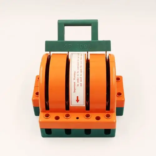 电源切换开关4p100a双向双投闸刀开关 hk11低压隔离负荷开关