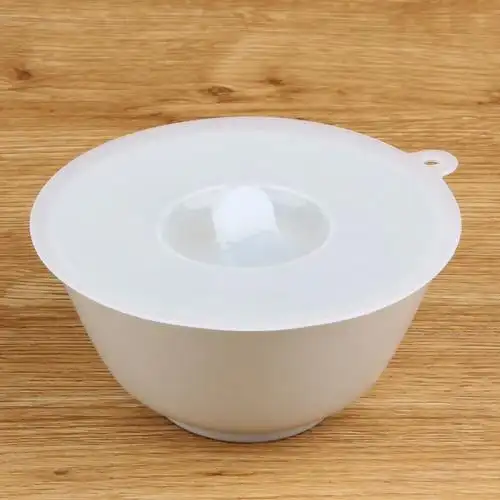 日本厨房保鲜盖杯盖硅胶大号密封防漏水杯盖子创意万能微波炉碗盖