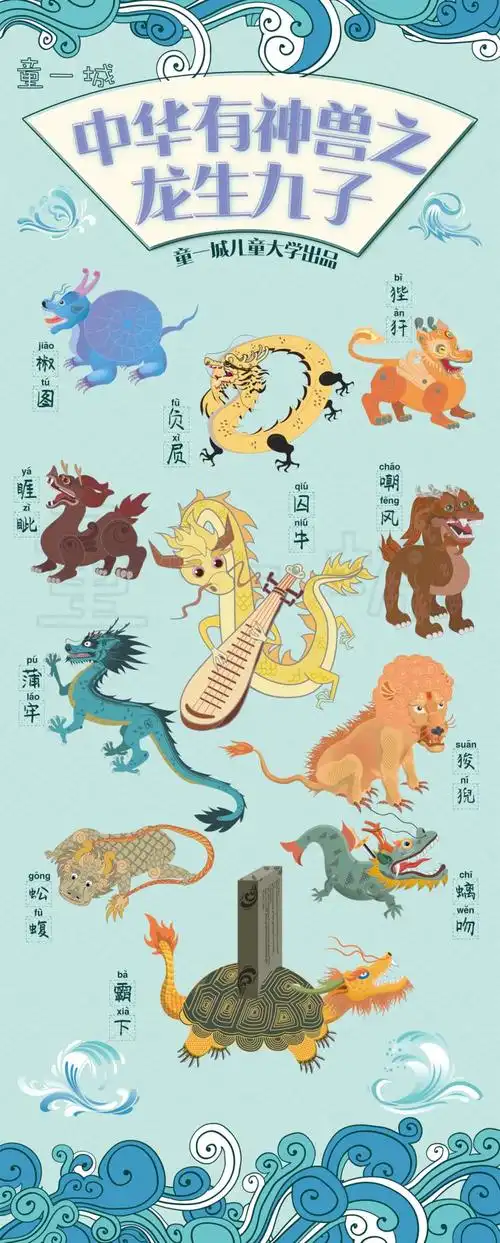 中华神兽之--龙生九子