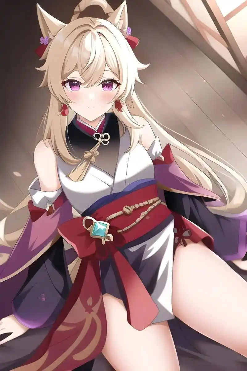 原神壁纸八重神子.#原神 #壁纸 #八重神子 #二次元 #美 - 抖音