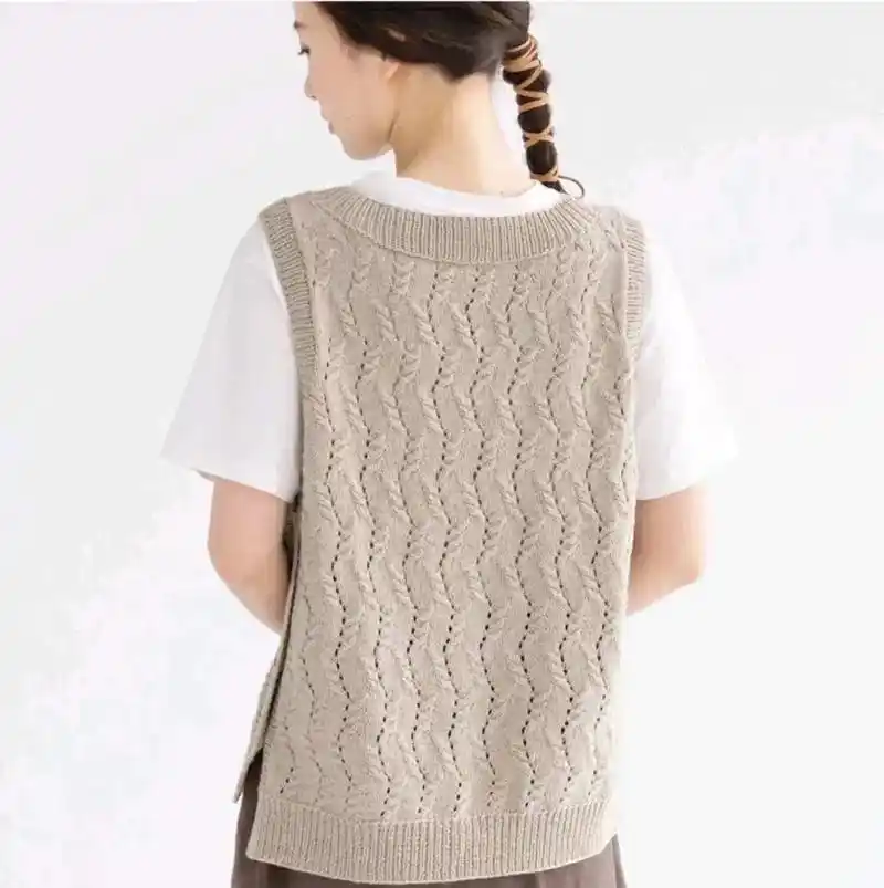 艾瑞编织 #编织教程 #马甲背心 # - 抖音