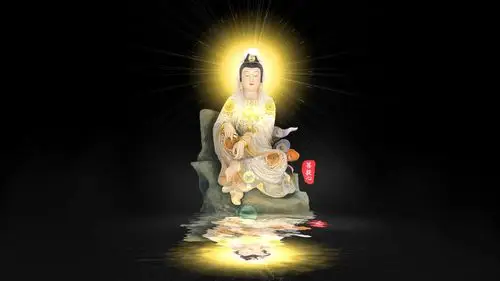观音菩萨佛教动态背景3
