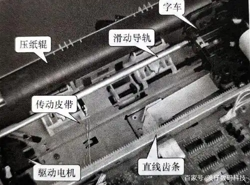 解析针式打印机的字车驱动装置