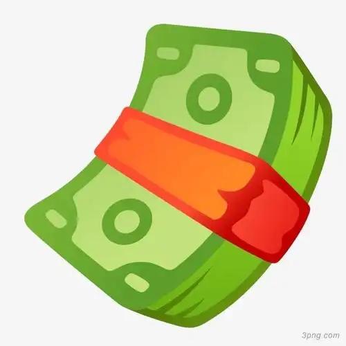 卡通纸币矢量图下载png素材透明免抠图片-卡通手绘