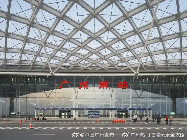 注意在广州南站坐网约车要去特定停车场