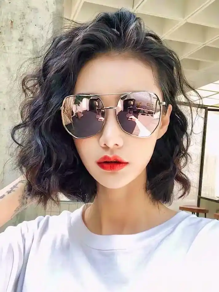 短发烫发一定要尝试这款复古港风味的卷发~超 - 抖音