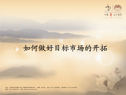 何做好市场开拓.ppt