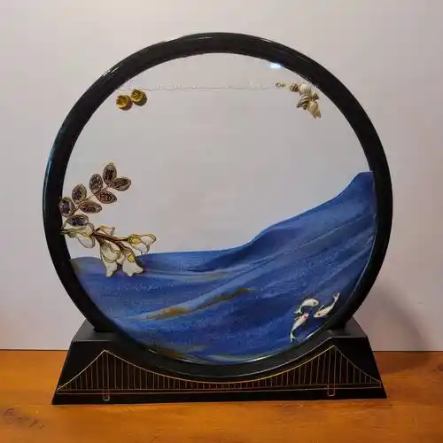 掐丝珐琅点螺画传承人——大连市手工艺大师黄斌_中国_工艺美术_辽宁