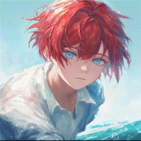 氛围感十足坠入神明的头像男28张_男生动漫头像_头像屋