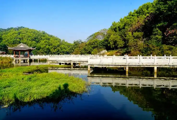 美丽的东莞水濂水库