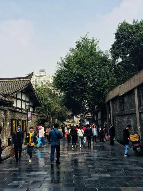 成都宽窄巷子游记