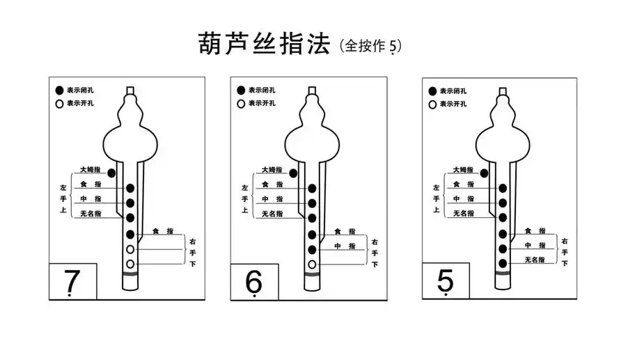 葫芦丝指法大全:轻松掌握多种调式!
