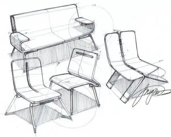 工业设计零基础学手绘三系统地学会产品速写和材质表达