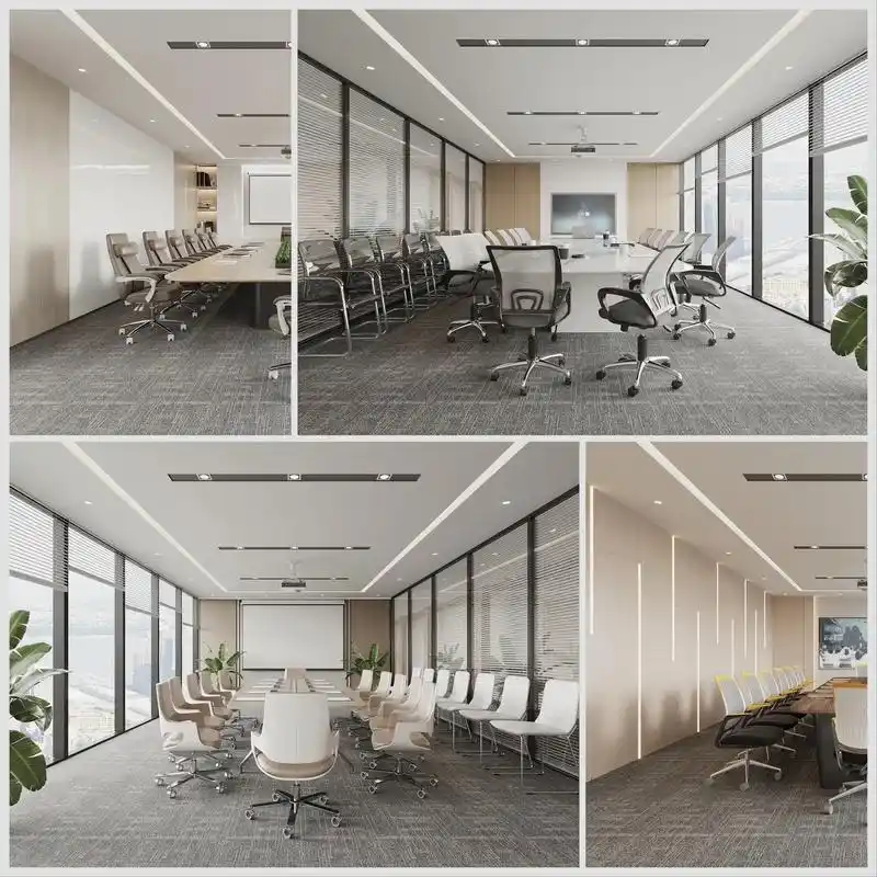 现代办公室的设计方案.设计施工流程2023 【独立设计师 施 - 抖音