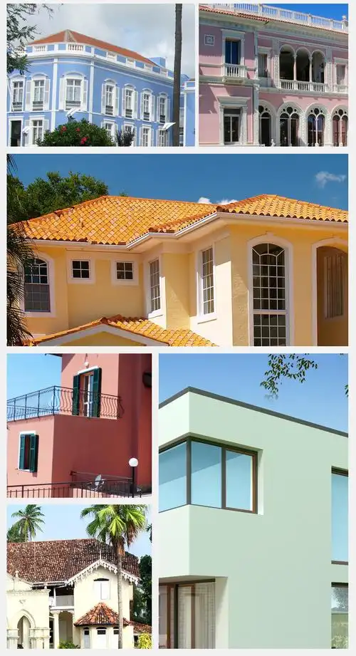 墙面乳胶漆室外用户外自刷防水防晒耐久油漆白色 外墙涂料美真宜 外墙