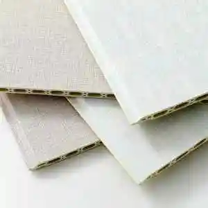 竹木纤维集成墙板 装修材料pvc吊顶全屋快装护墙板扣板电视背景墙