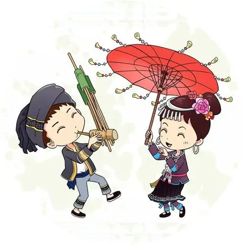 侗族儿歌《侗语汉语都要学》三个片断