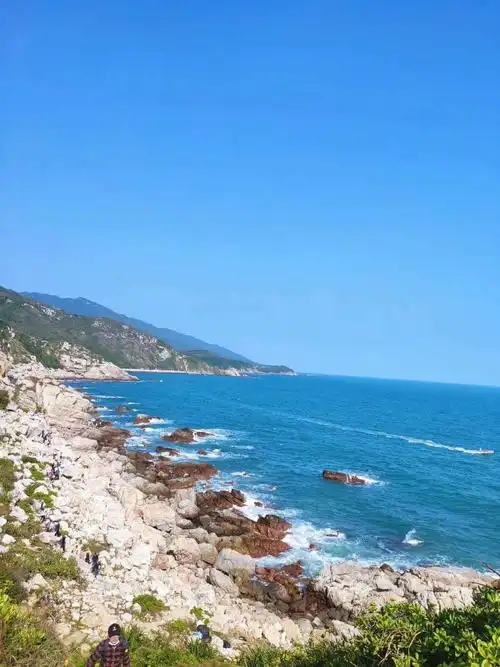 2020十月相约广东风景优美八大沙滩之一-深圳南澳西涌沙滩