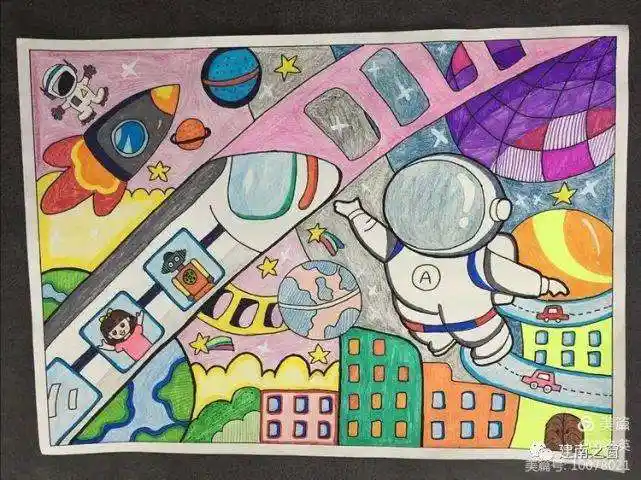 科技绘画作品图片大全(科技绘画作品图片大全4k纸)