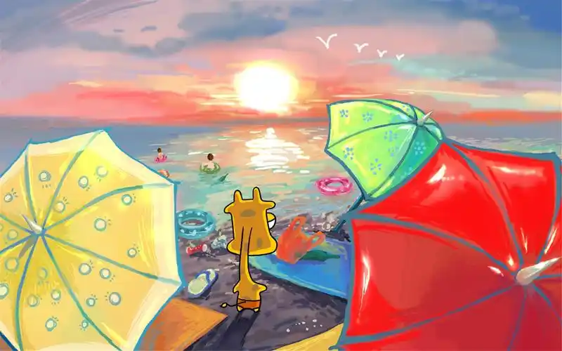 精选唯美的手绘卡通可爱女生图片桌面壁纸高清