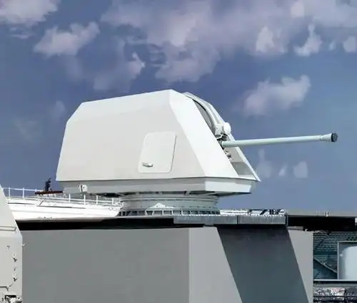 美国最强57毫米炮,射速达到240发,号称能拦截鹰击12超音速导弹