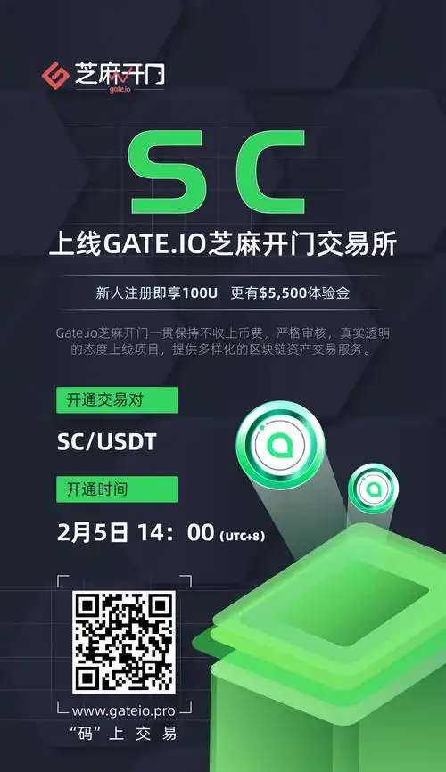 gateio芝麻开门将上线siacoinsc交易的公告