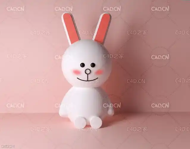 卡通小兔子玩偶 rabbit