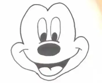 米奇老鼠简笔画画老鼠简笔画