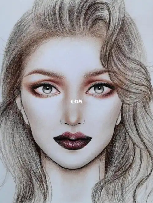 纸上彩妆美人图78轻欧美妆容