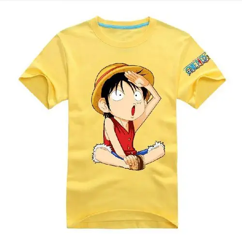 动漫周边 夏装新款短袖海贼王路飞可爱短袖t恤 http://item.taobao.