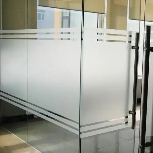 石家庄专业办公室玻璃隔断磨砂玻璃贴膜
