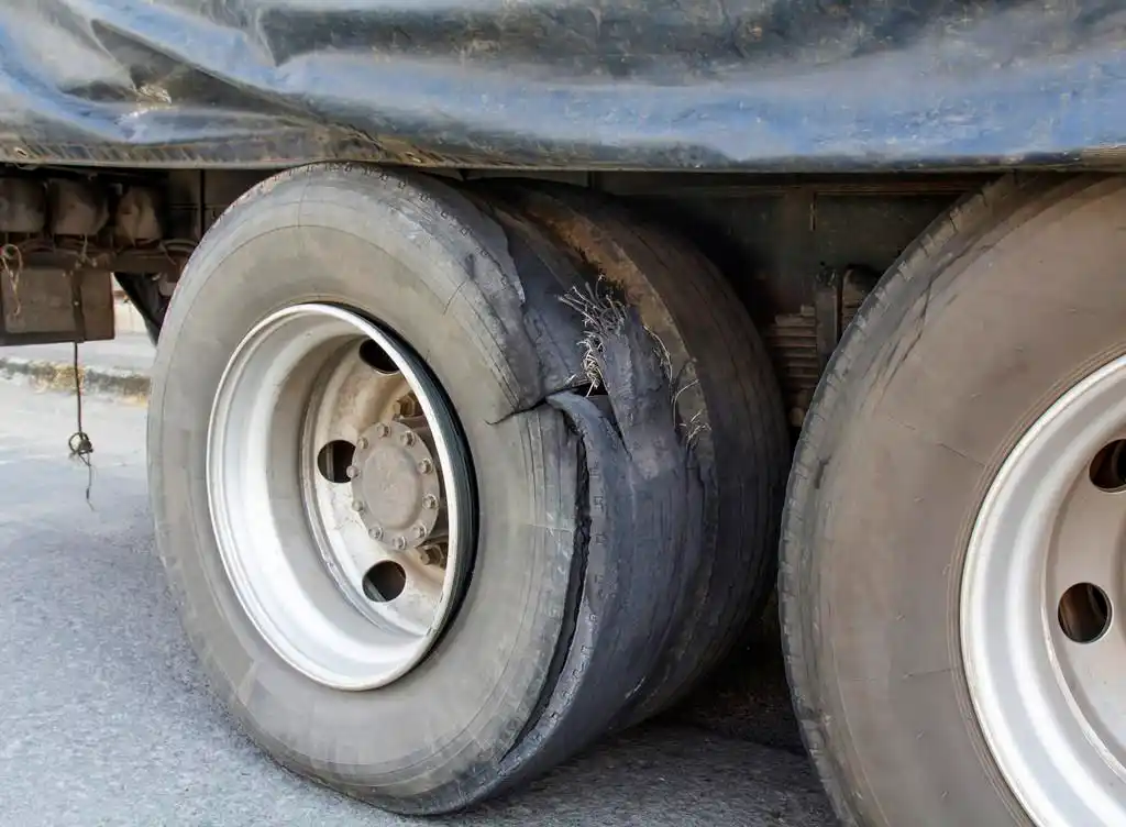 爆裂轮胎卡车,爆裂轮胎卡车