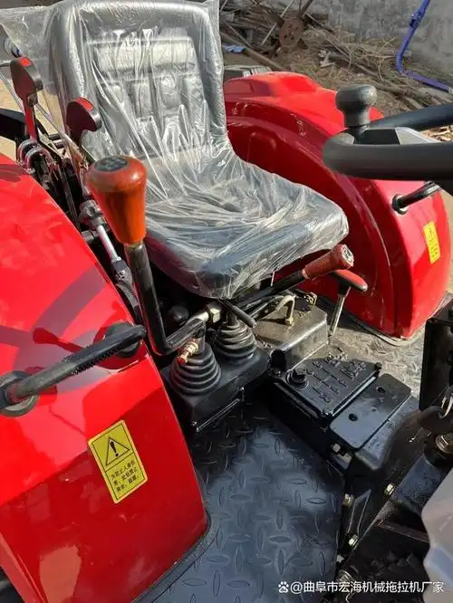 804大棚王四轮拖拉机乐地 80马力低矮型四轮拖拉机