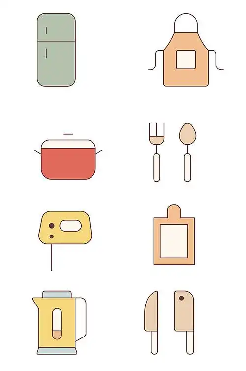 厨房工具简笔画图片-厨房工具简笔画素材-厨房工具简笔画模板大全