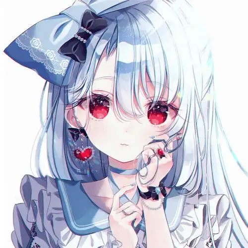 精选高清头像二次元少女头像装睡的人叫不醒想走的人留不住