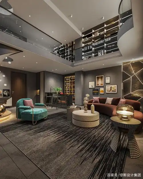 地下室做挑空,大宅就该有这气势!