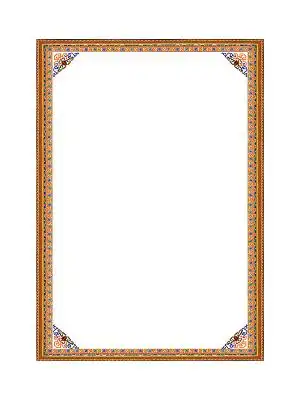 藏式花纹元素藏式花纹相框画框png素材手绘中式边框底纹元素红色底纹