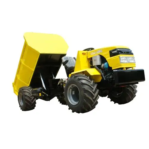 柴油四驱农用果园液压翻斗自卸运输拖拉机