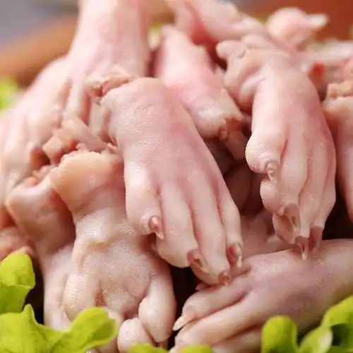 新鲜冷冻兔爪带骨兔爪脱毛兔掌兔蹄子烫毛兔后腿爪子新鲜兔爪3斤