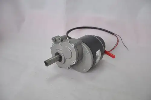 电动轮椅电机 带手柄刹车电机 24v250w低转速直流减速轮椅电机