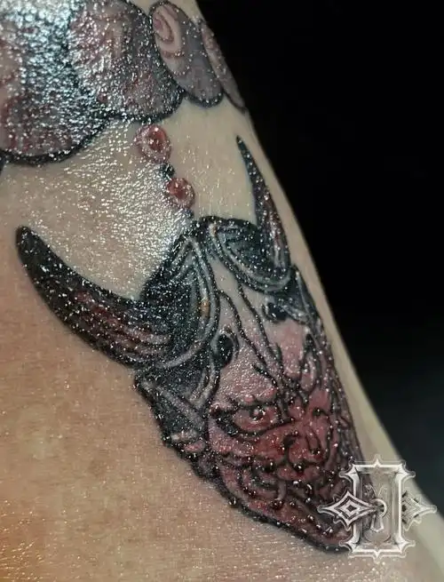 新疆纹身 #乌鲁木齐 #tattoo #原创设计 #日式老传统纹身  #般若纹身