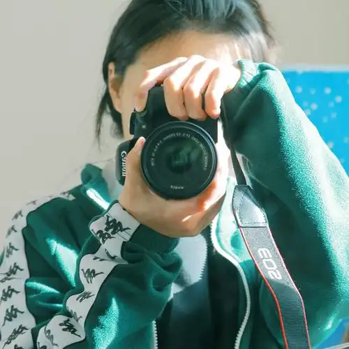 我和镜头的故事|摄影师专用头像|女生头像2034期