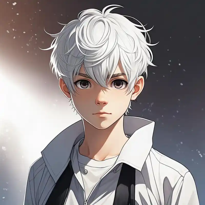 👦可爱白色系正太男生头像💫