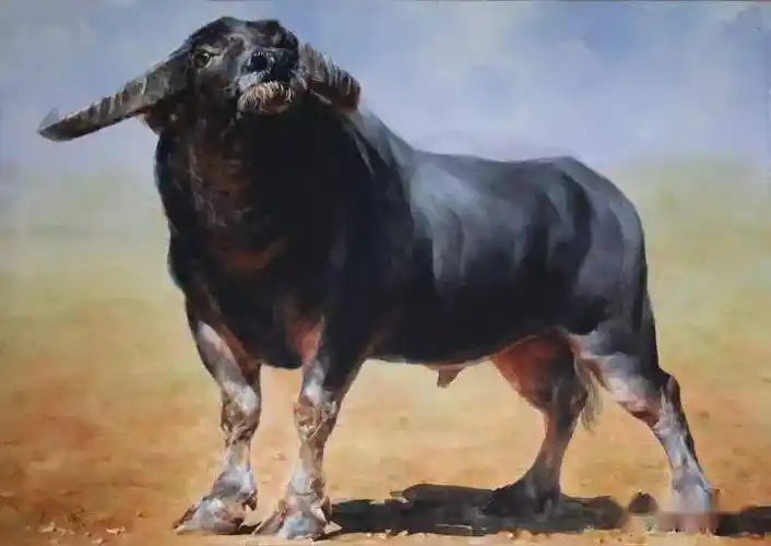 这组牛画幅幅动人心魄