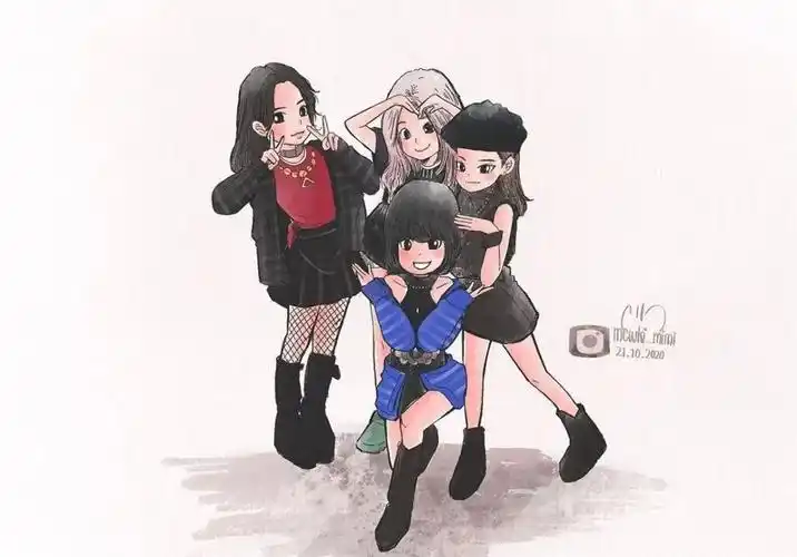 blackpink饭绘头像插图8