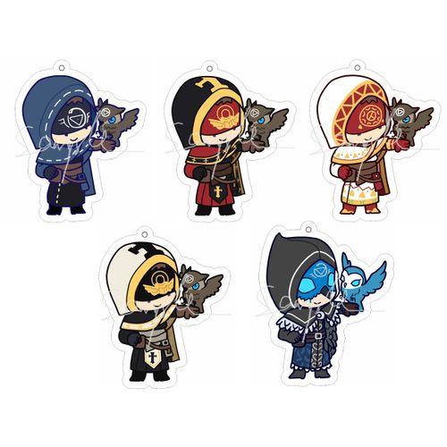 茶猫屋日本动漫周边第五人格先知伊莱q版透明亚克力挂件满包邮新